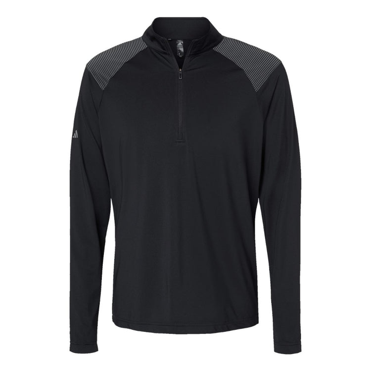 Adidas Shoulder Stripe Quarter-Zip - SC