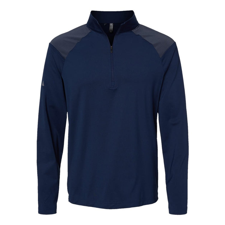 Adidas Shoulder Stripe Quarter-Zip - SC