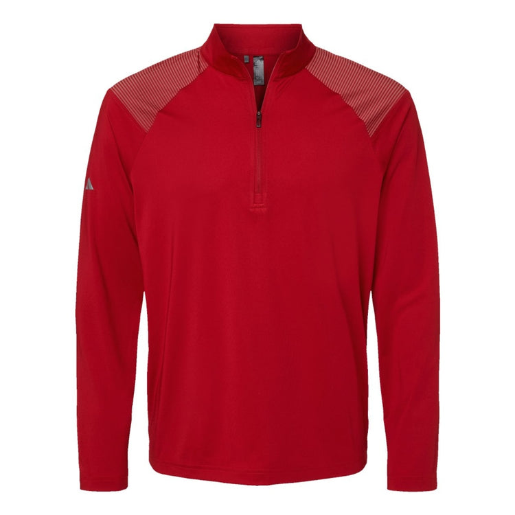 Adidas Shoulder Stripe Quarter-Zip - SC