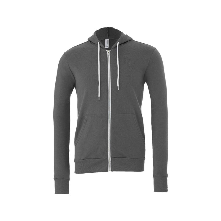 Bella + Canvas Full Zip Hoodie - ThreeFlow
