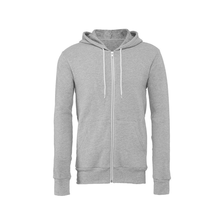 Bella + Canvas Full Zip Hoodie - ThreeFlow
