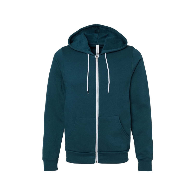 Bella + Canvas Full Zip Hoodie - ThreeFlow