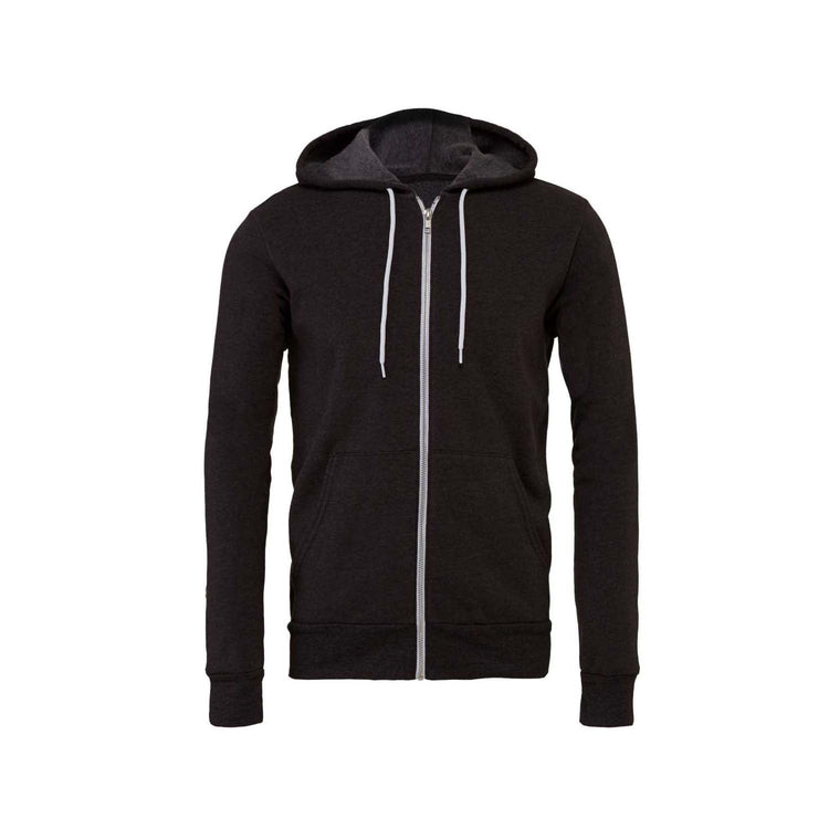 Bella + Canvas Full Zip Hoodie - ThreeFlow