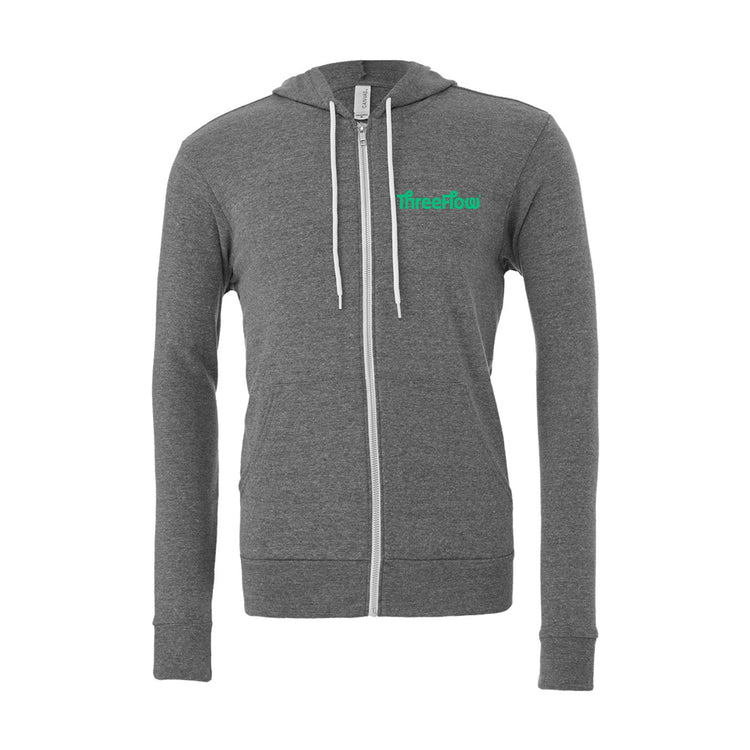 Bella + Canvas Full Zip Hoodie - ThreeFlow