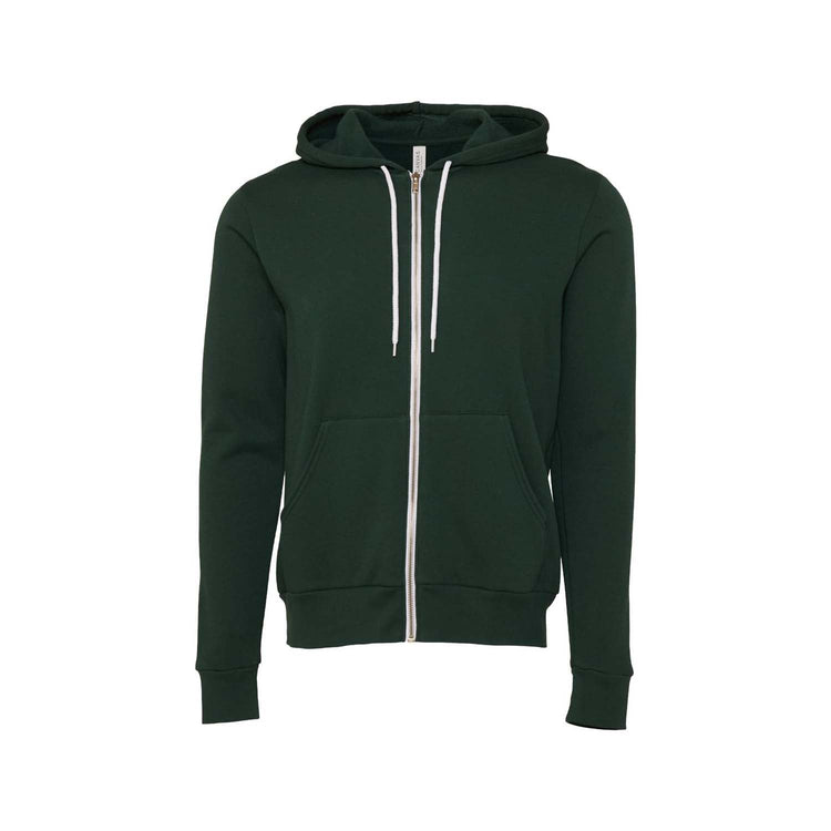 Bella + Canvas Full Zip Hoodie - ThreeFlow