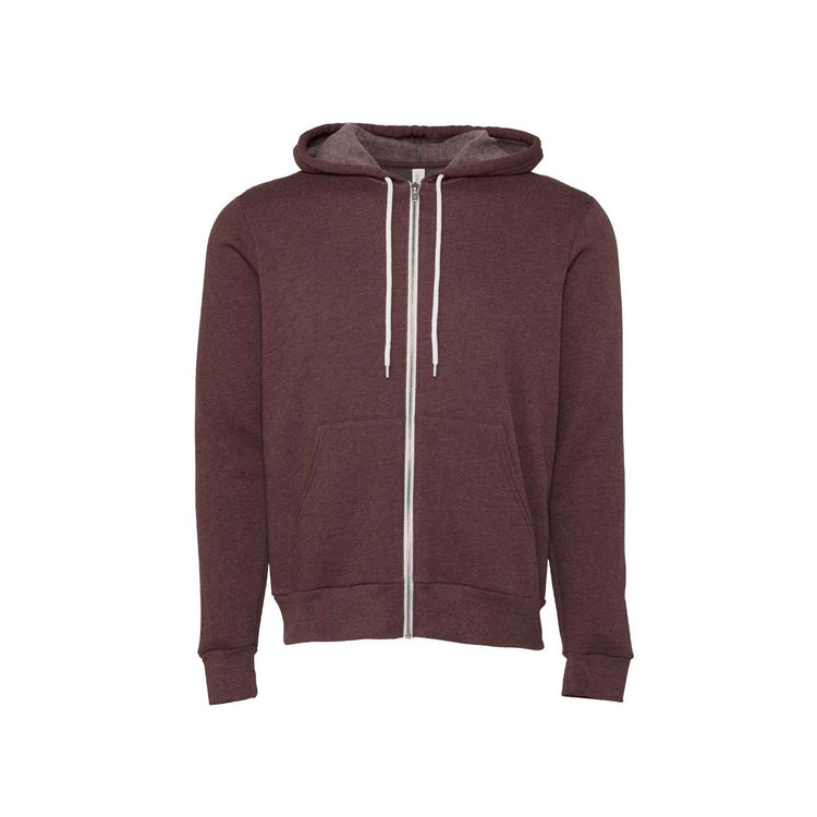 Bella + Canvas Full Zip Hoodie - ThreeFlow