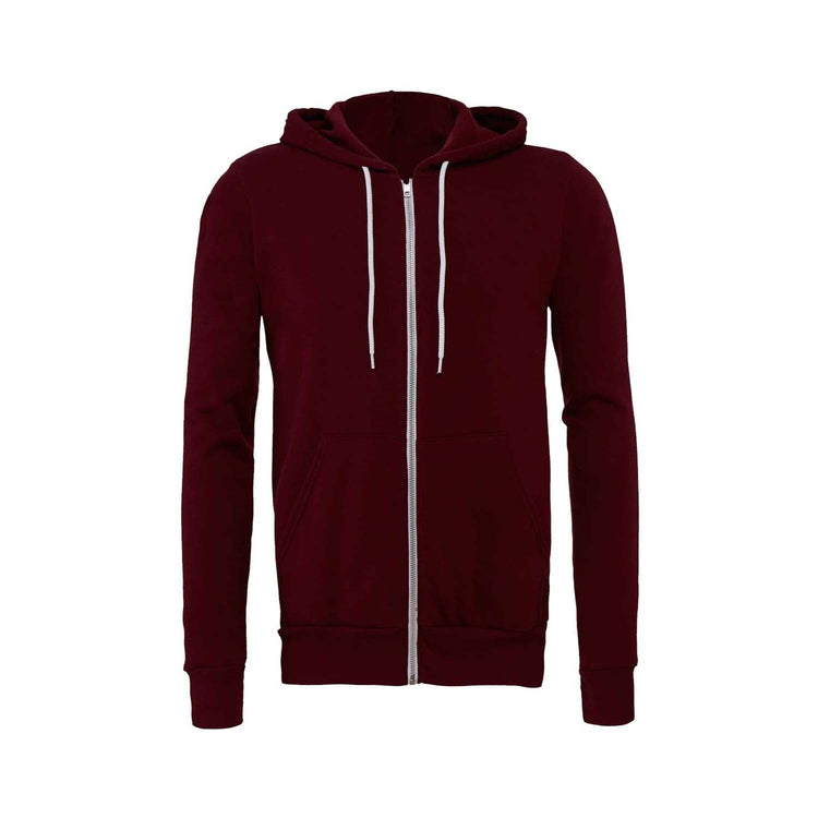 Bella + Canvas Full Zip Hoodie - ThreeFlow