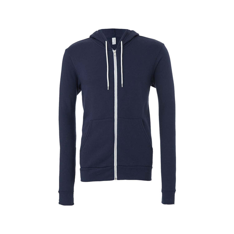 Bella + Canvas Full Zip Hoodie - ThreeFlow