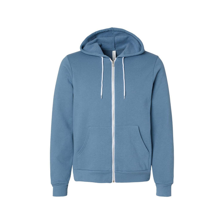Bella + Canvas Full Zip Hoodie - ThreeFlow