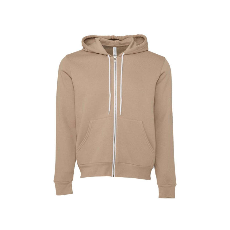 Bella + Canvas Full Zip Hoodie - ThreeFlow