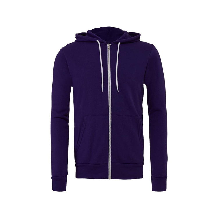 Bella + Canvas Full Zip Hoodie - Hyphenate