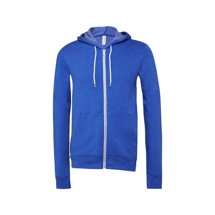 Bella + Canvas Full Zip Hoodie - ThreeFlow