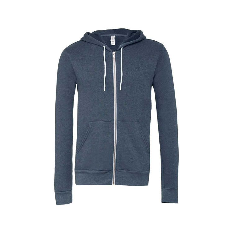 Bella + Canvas Full Zip Hoodie - ThreeFlow