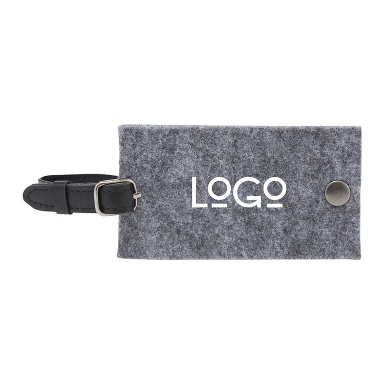 Recycled Felt Luggage Tag
