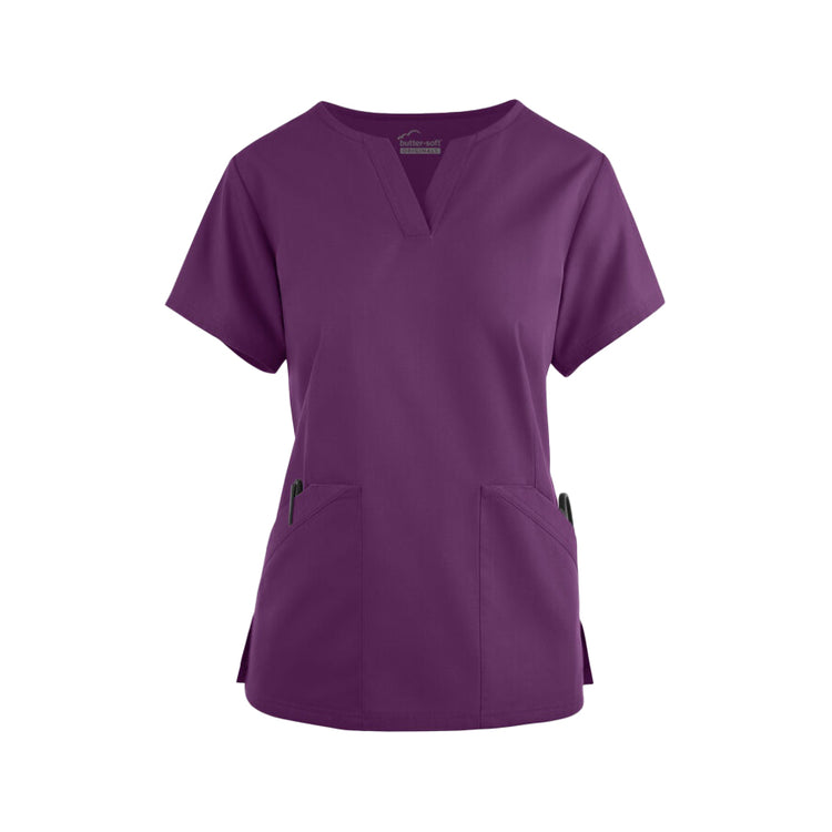 Butter-Soft Originals Scrub Top - Pinch