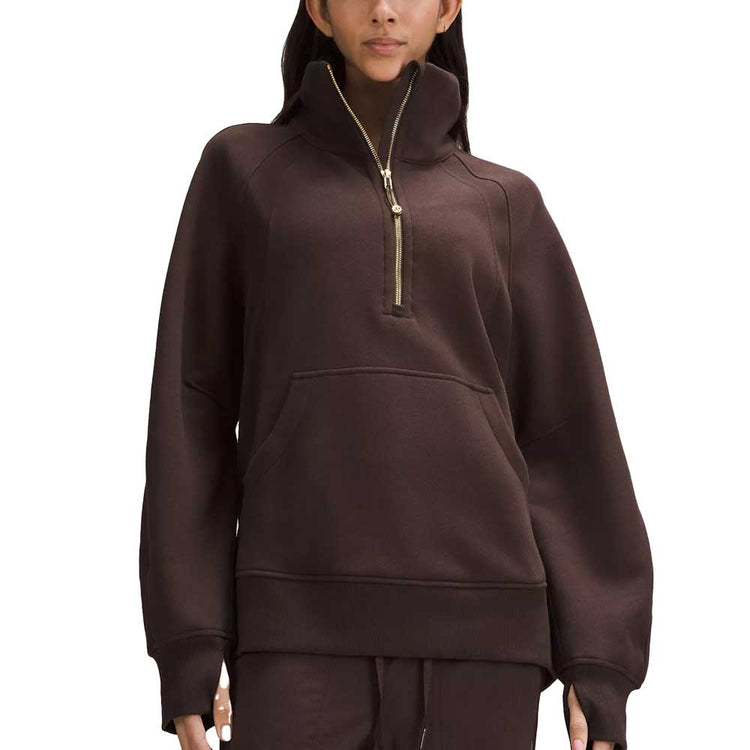 Lululemon Long Scuba Half Zip - SIG