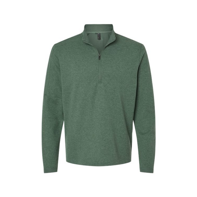 Adidas 3 Stripes Quarter-Zip Pullover - SIG