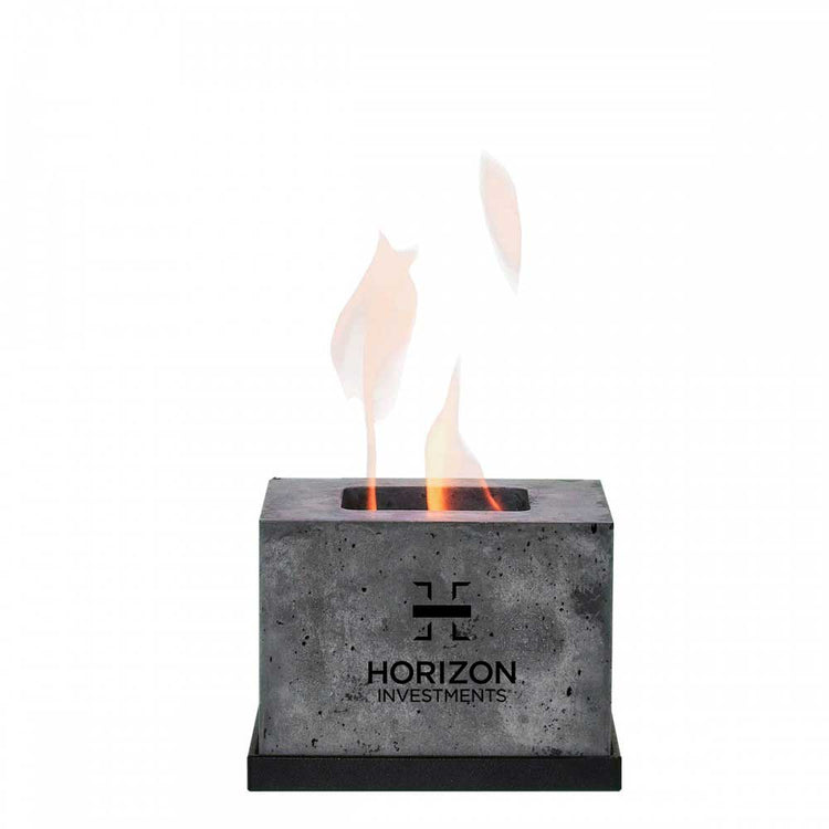 Flikr Personal Square Fireplace - Horizon