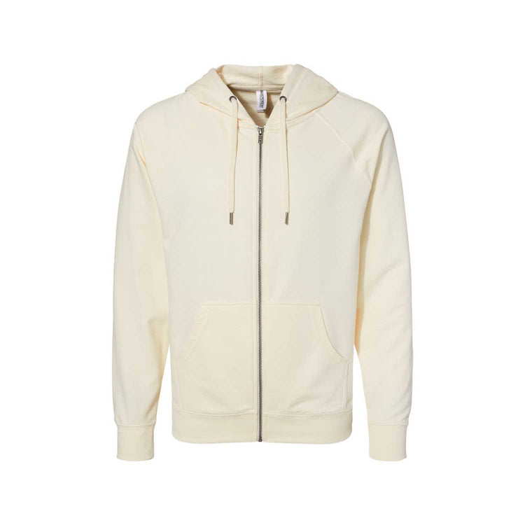 Independent Trading Co Lightweight Full-Zip Hoodie - HF0