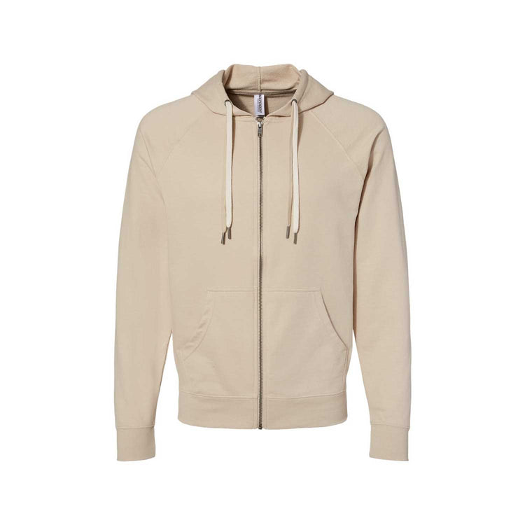 Independent Trading Co Lightweight Full-Zip Hoodie - HF0