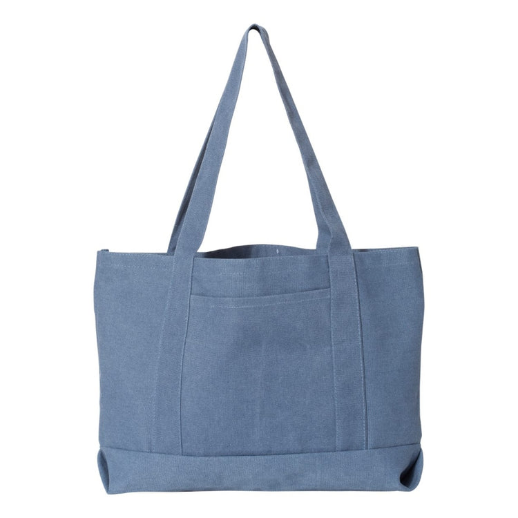 Pigment-Dyed Premium Canvas Tote - MetroGreenscape
