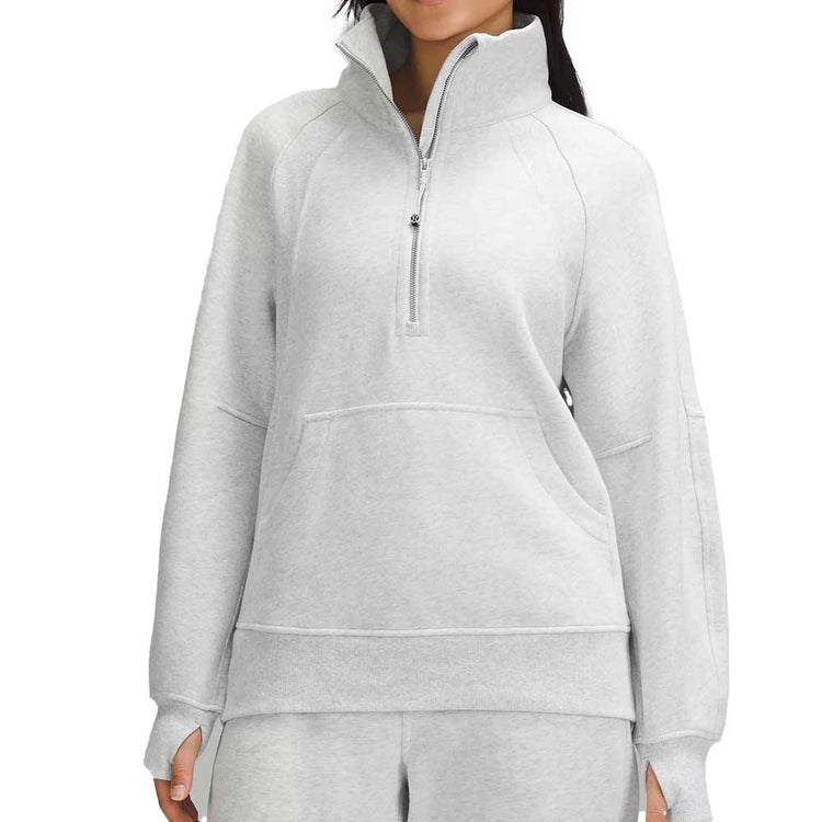 Lululemon Long Scuba Half Zip - SIG