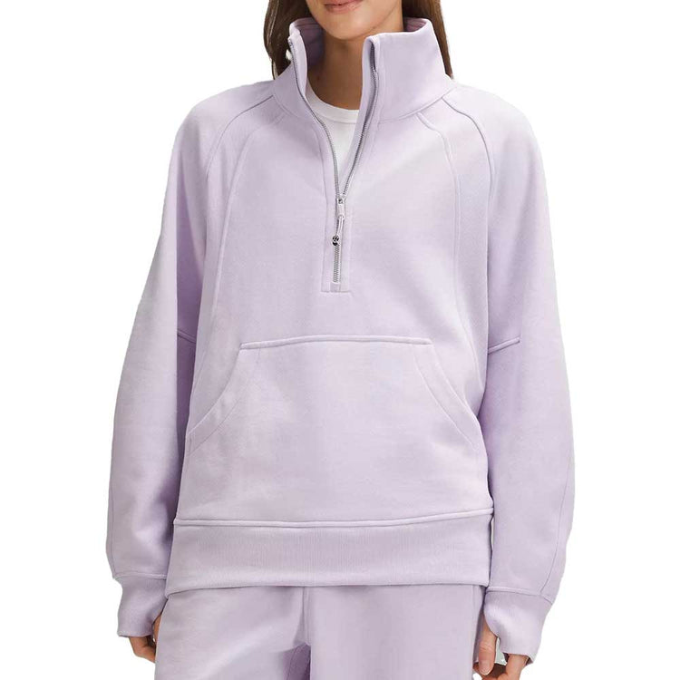 Lululemon Long Scuba Half Zip - SIG