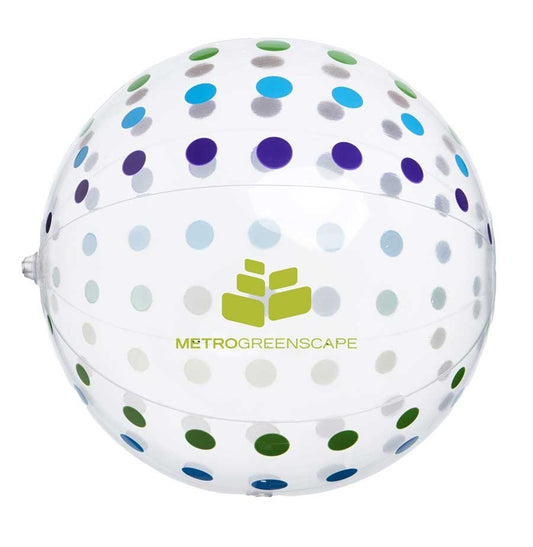 Polka Dot Beach Ball - MetroGreenscape