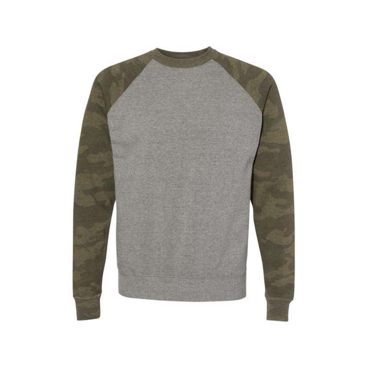 Independent Trading Co Raglan Crewneck - SIG