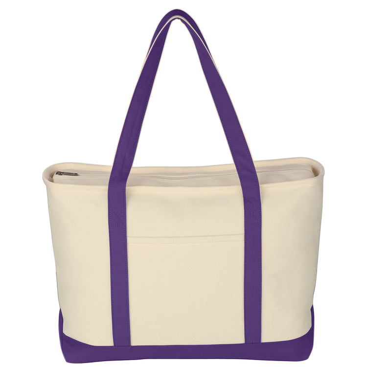 Large Starboard Cotton Canvas Tote - MetroGreenscape