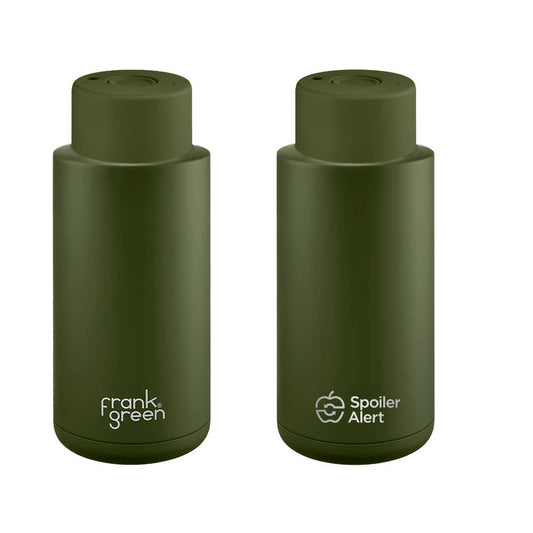 frank green 34oz Ceramic Bottle - Spoiler Alert