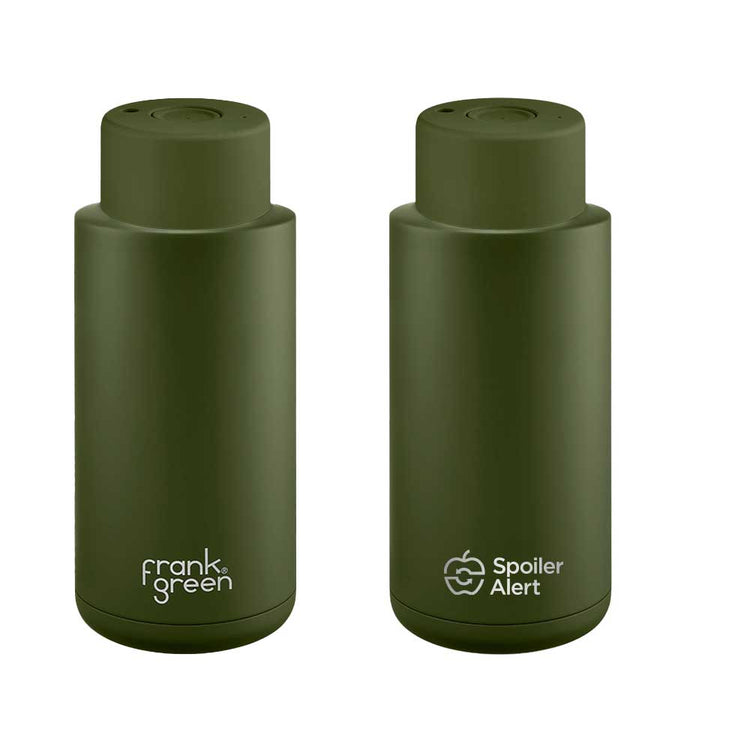 frank green 34oz Ceramic Bottle - Spoiler Alert