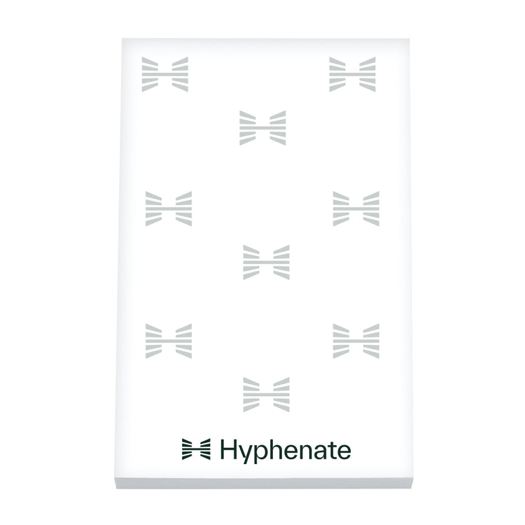 4" x 6" Scratch Pad - Hyphenate