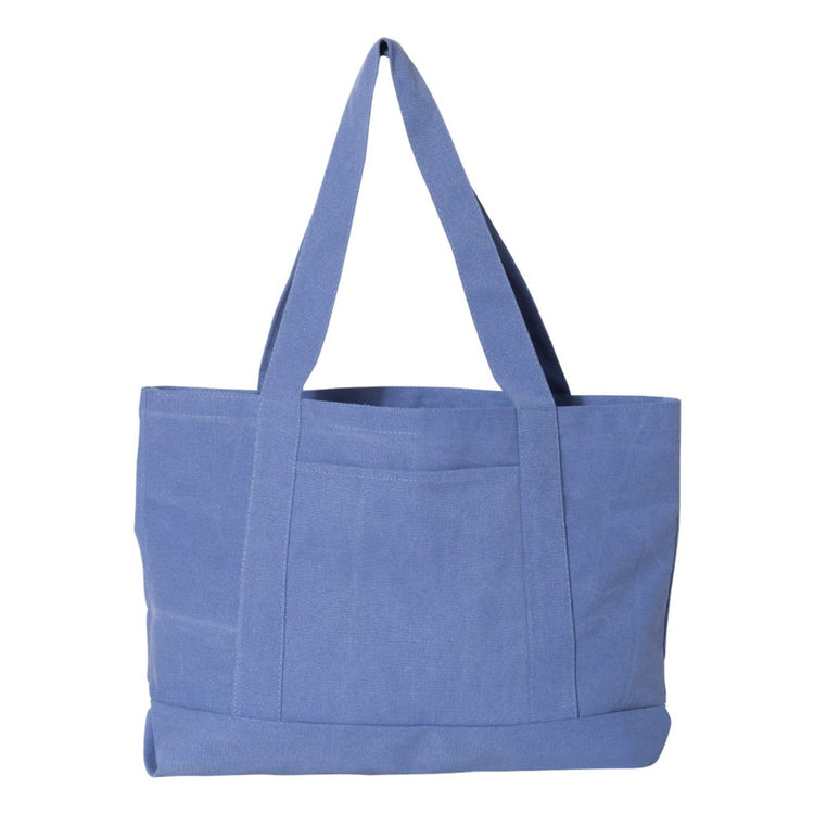 Pigment-Dyed Premium Canvas Tote - MetroGreenscape