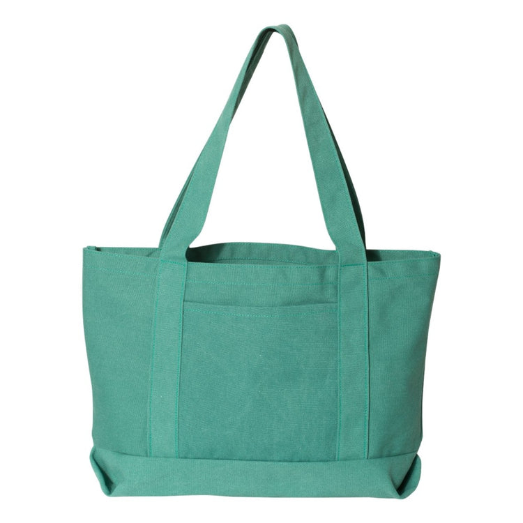 Pigment-Dyed Premium Canvas Tote - MetroGreenscape