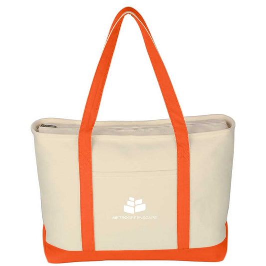 Large Starboard Cotton Canvas Tote - MetroGreenscape