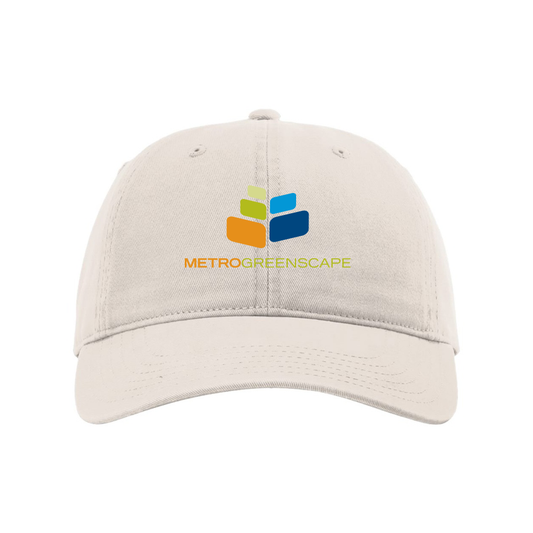 Brushed Canvas Dad Hat - MetroGreenscape