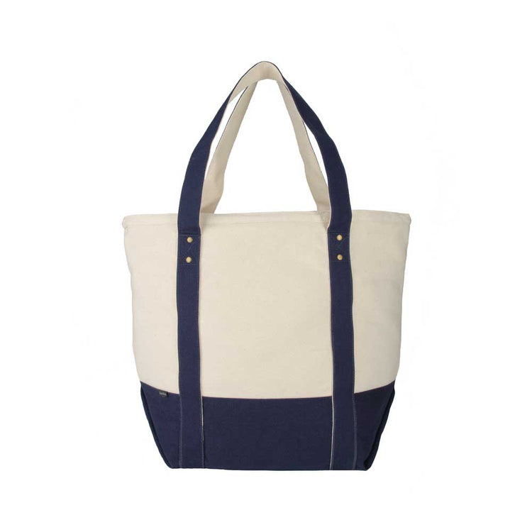 Seaside Zippered Tote - MetroGreenscape