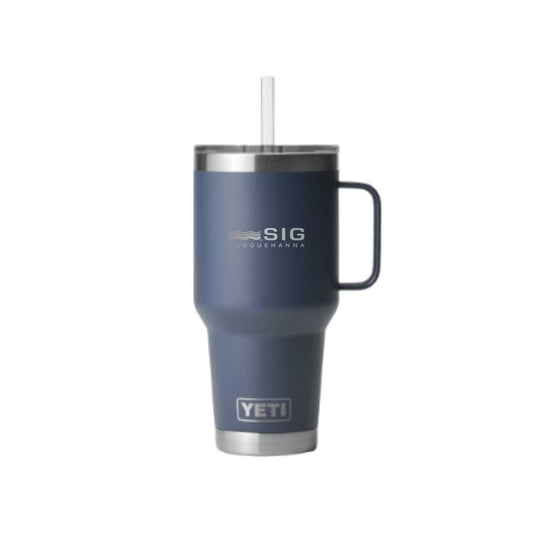 Yeti 35oz Rambler Straw Tumbler - SIG