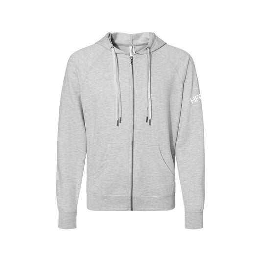 Independent Trading Co Lightweight Full-Zip Hoodie - HF0